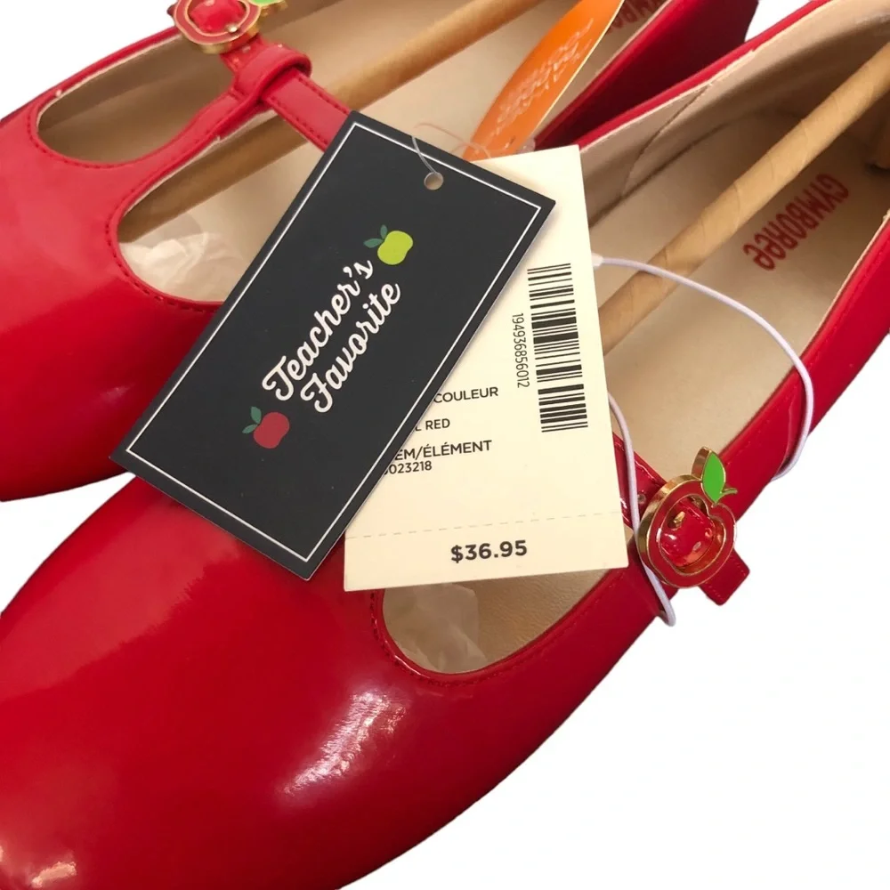 Gymboree Red Apple T-strap Mary Janes size 3 - Picture 15 of 15